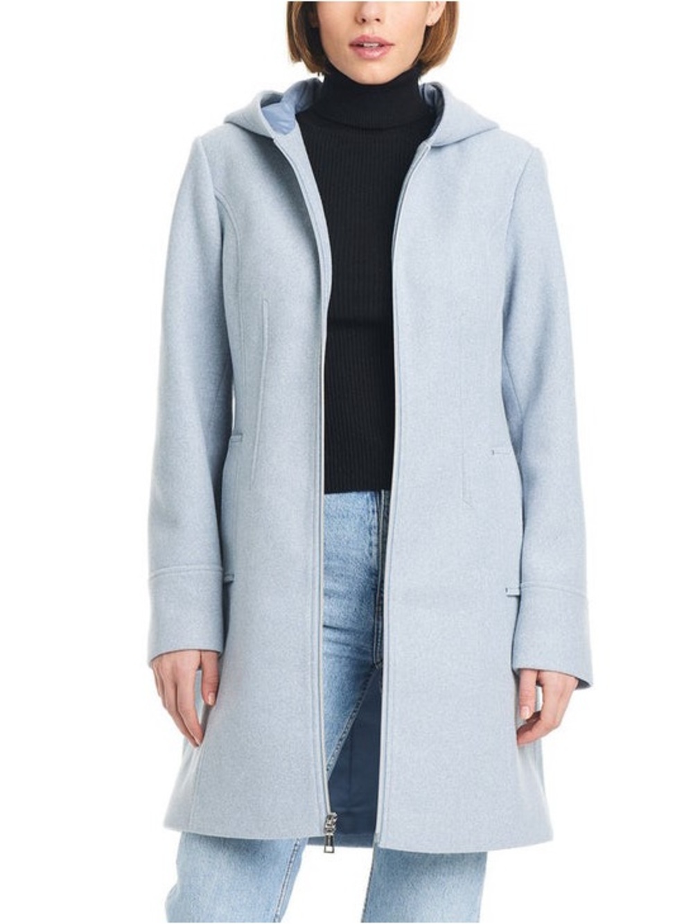 Vince Camuto Ladies' Hooded Full-Zip Jacket Size Large